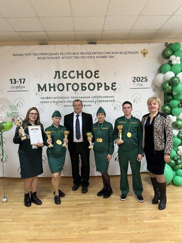 Триумф Волгатеха на Всероссийских соревнованиях «Лесное многоборье - 2025»!