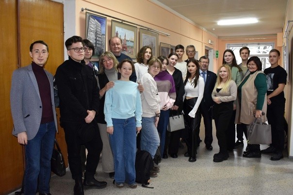 Выставка работ студентов Волгатеха в Национальной библиотеке им. Чавайна 